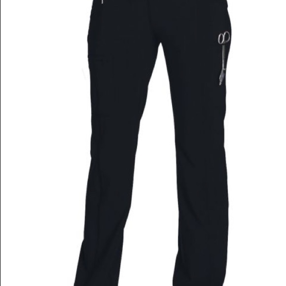 Cherokee infinity black scrubs pants medium tall